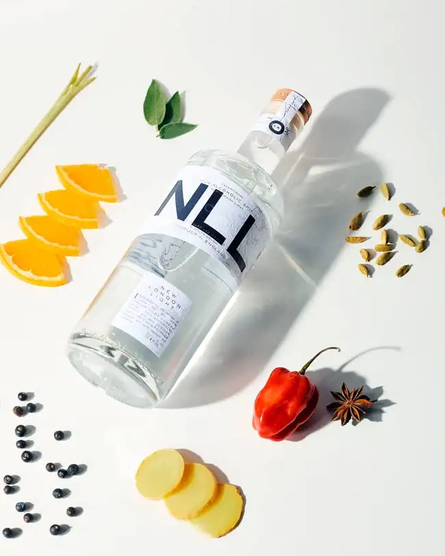 Non Alcoholic Gin through 10 nLimited