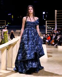 Elegant evening gown by Dior